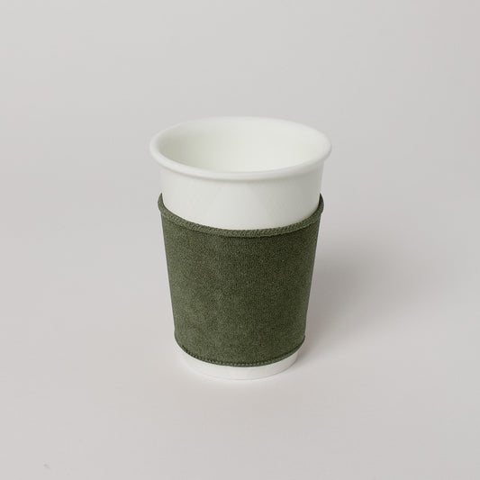 【復興支援商品】like a Paper Cup (鼓門) スリーブ付 (オリーブ)