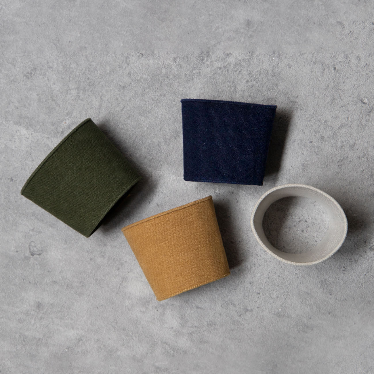 【復興支援商品】like a Paper Cup ペアセット (金彩あり) スリーブ付 (ライトグレー・インディゴ)