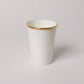 【復興支援商品】like a Paper Cup ペアセット (金彩あり) スリーブ付 (ライトグレー・インディゴ)