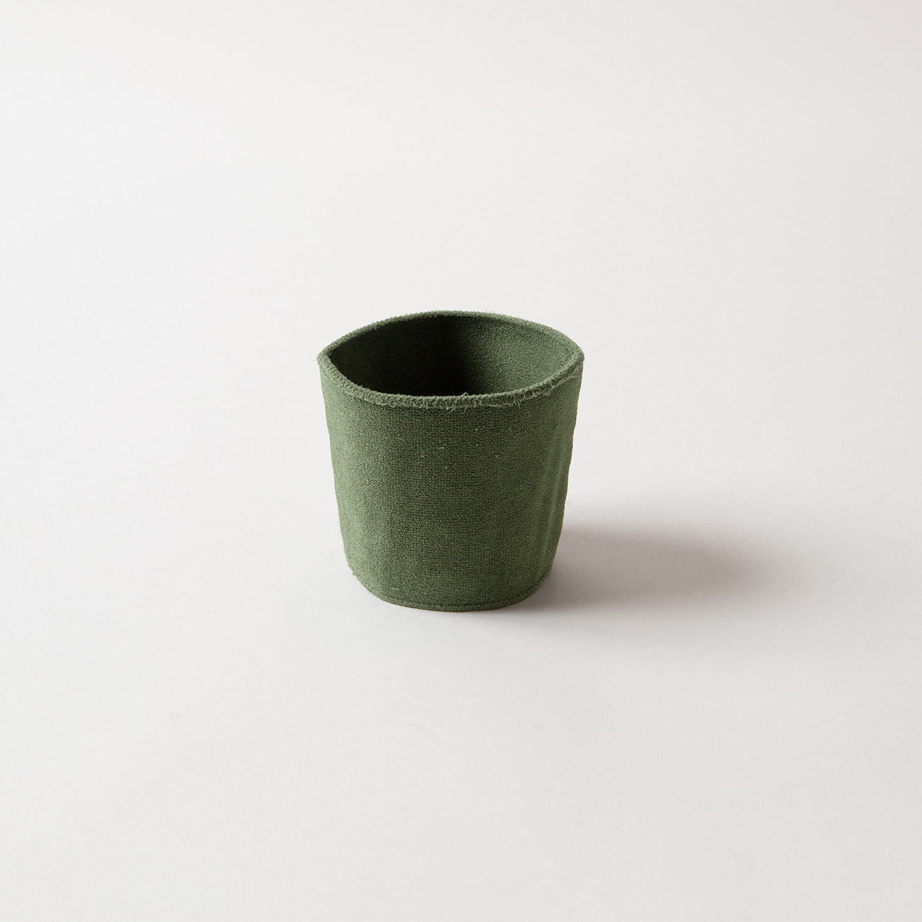 【復興支援商品】like a Paper Cup (出格子) スリーブ付 (オリーブ)