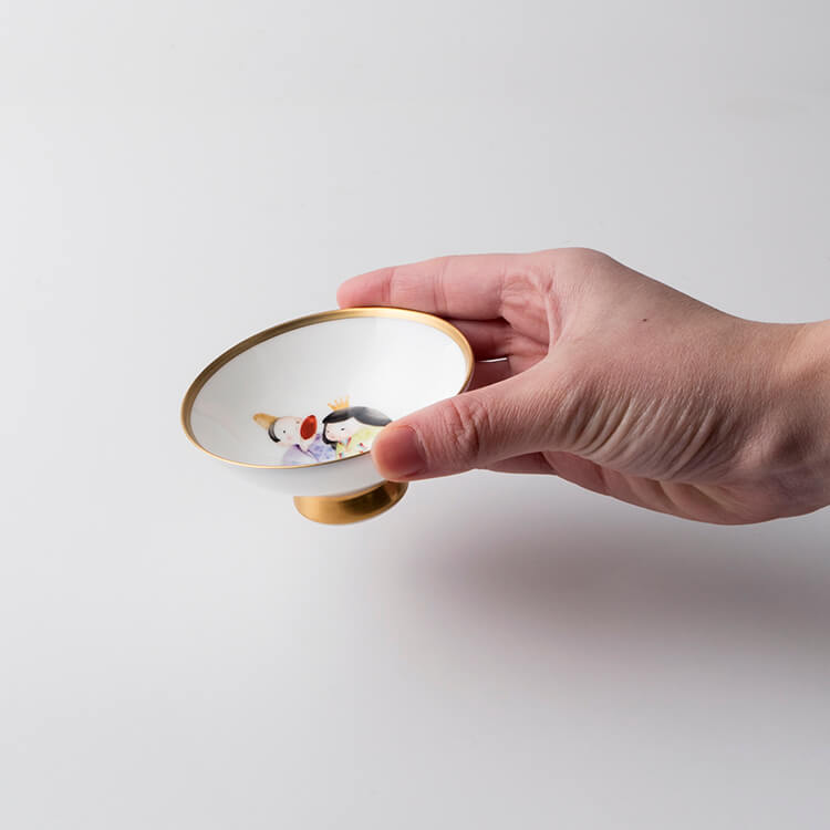 nikko食器｜盃 (立ち雛)おささ雛｜酒器｜ニッコー公式オンライン