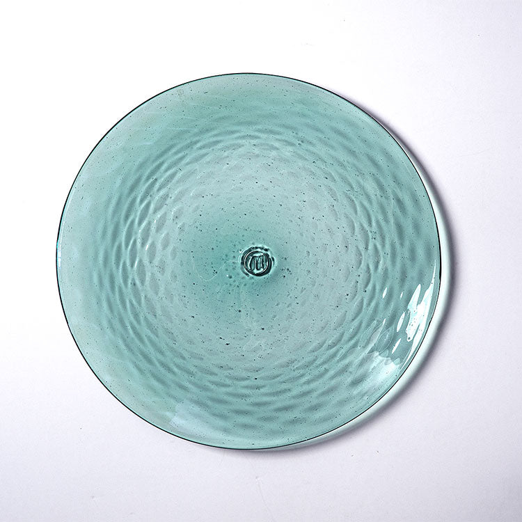 nikko食器｜mado プレートL(アイスグリーン)｜グラスウェア｜ニッコー