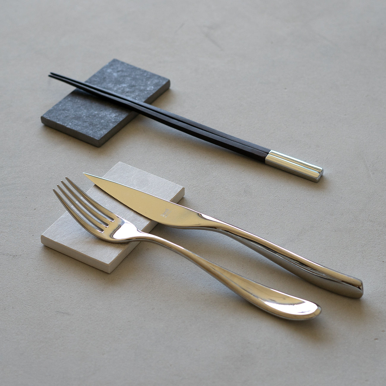 【復興支援商品】長角10cmx6cm ペアセット ブラック