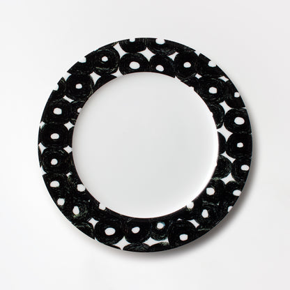 【復興支援商品】ART PLATE 25cm Sanae Sasaki 「(無題)(丸)」